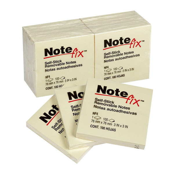 notefix self-stick notes 76x76mm#colour_YELLOW