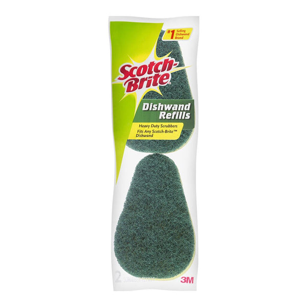 scotch-brite dishwand heavy duty refill 481-12 pack of 2