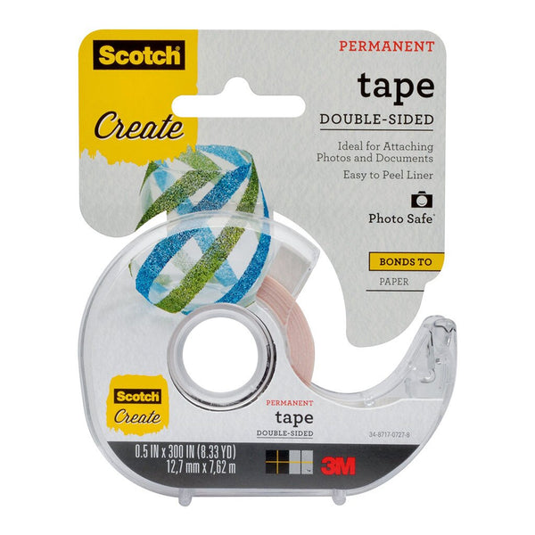 Scotch Double Sided Scrapbooking Tape 002-CFT 12.7mmx7.62m