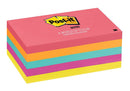 post-it notes 655-5pk capetown collection size 76mm x 127mm 100 sheet pads pack 5
