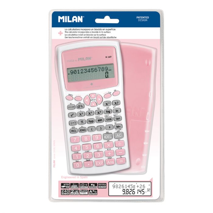 Milan M240 Antibacterial Scientific Calculator