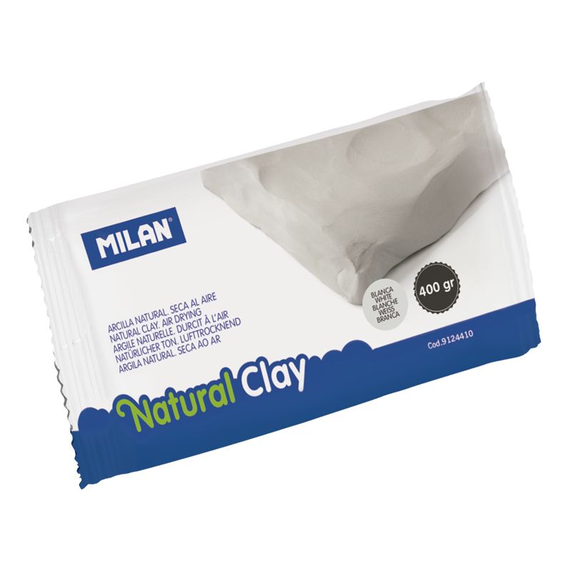 Milan Air Dry Natural Modelling Clay 400gm