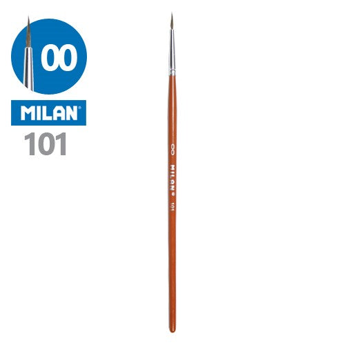 Milan School Brush 101 Series Round#Size_00