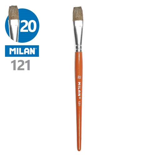 Milan School Brush 121 Series Flat