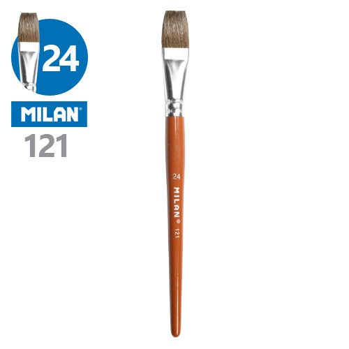 Milan School Brush 121 Series Flat
