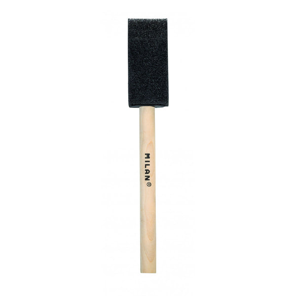 Milan Black Sponge Brush 1321 Series 25mm