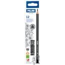 Milan Graphite Pencils Pack of 12