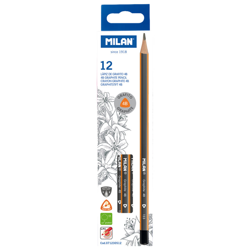 Milan Graphite Pencils Pack of 12