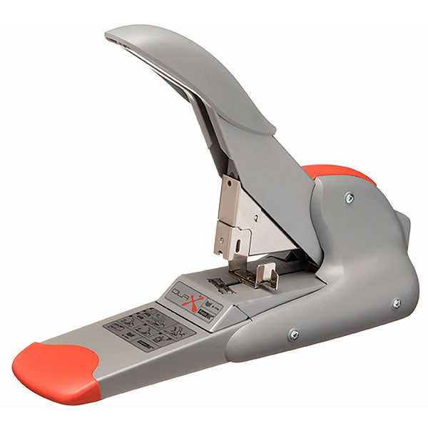 rapid stapler heavy duty duax silver orange