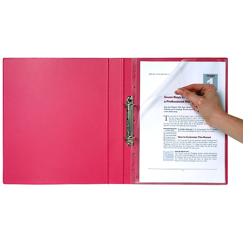 colourhide® bindermate letter file a4 clear