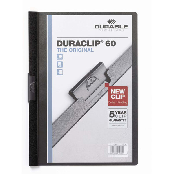 durable duraclip document file a4 60 sheet#Colour_BLACK