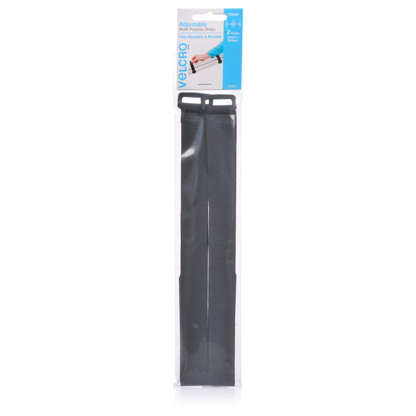 velcro® brand velstrap adjustable multi-purpose strap 25x900mm black