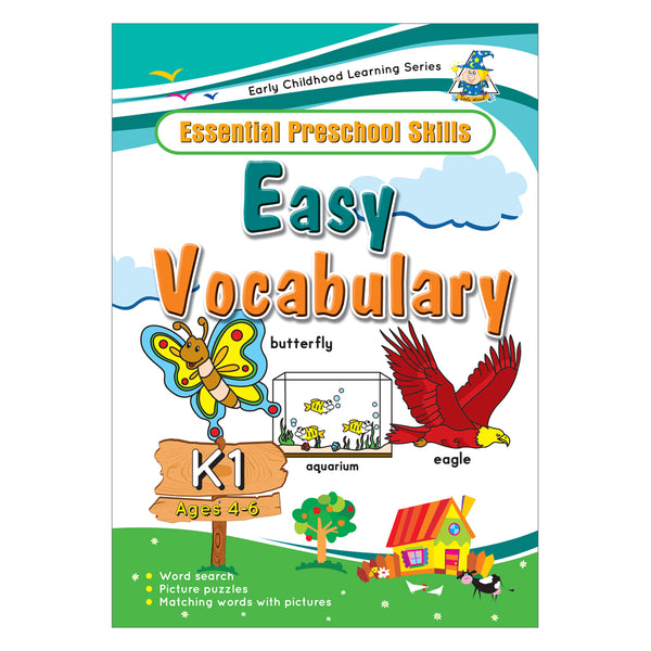Greenhill Activity Book 4-6 Year Easy Vocabulary