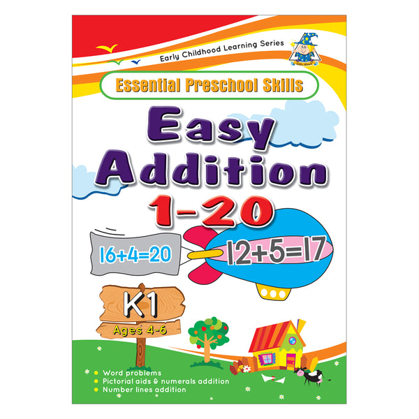 Greenhill Activity Book 4-6 Year Easy Addition