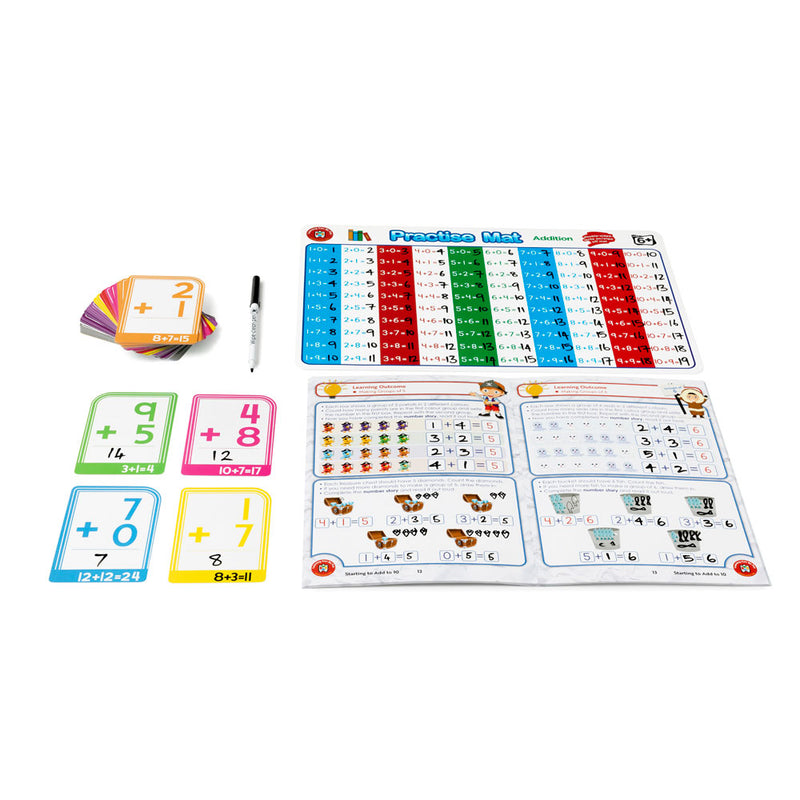 Learning Can Be Fun Write & Wipe Learning Set Addition