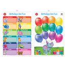 Learning Can Be Fun Wall Chart Birthdays Are Fun Poster