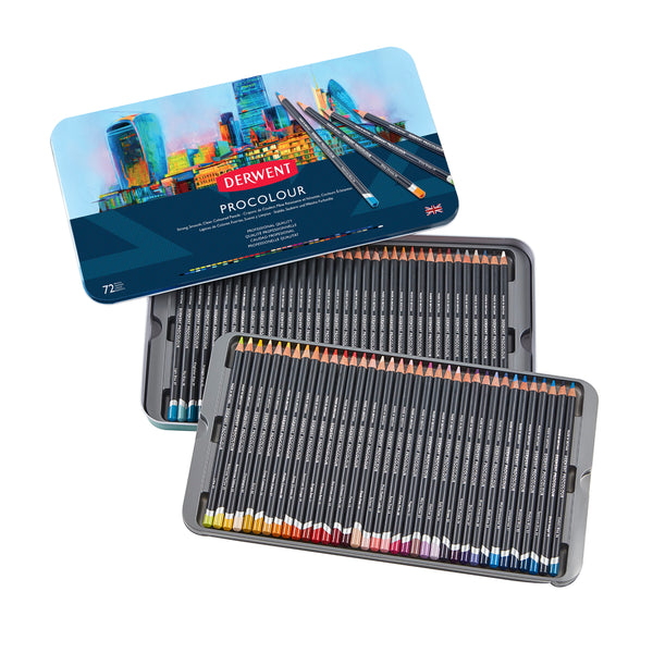 Derwent Procolour Pencil Tins#PACK SIZE_PACK OF 72