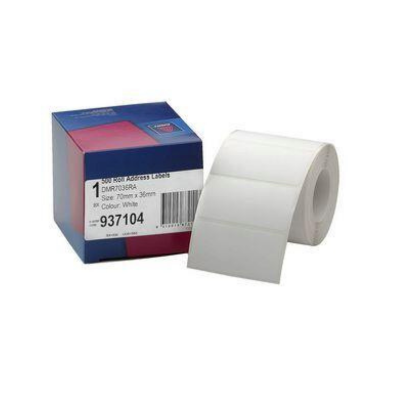 AVERY LABEL DISPENSER DMR7036RAL 70X36MM 500 PACK