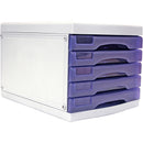 metro 3475 desktop filing drawers a4 5d