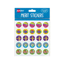 Avery Merit Stickers Assorted Captions Round 22mm 300 Pack