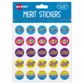 Avery Merit Stickers Assorted Captions Round 22mm 300 Pack#Colour_Design 2