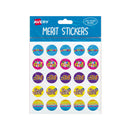 Avery Merit Stickers Assorted Captions Round 22mm 300 Pack