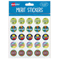 Avery Merit Stickers Assorted Captions Round 22mm 300 Pack#Colour_Design 3