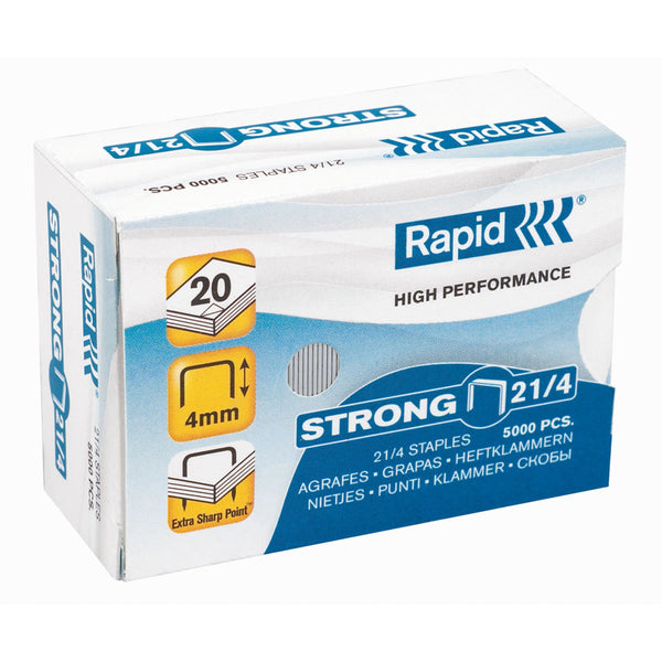 rapid staples 21/4mm box of 5000