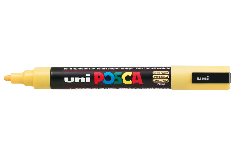 Uni Posca Markers Medium 1.8-2.5mm Bullet Tip PC-5M