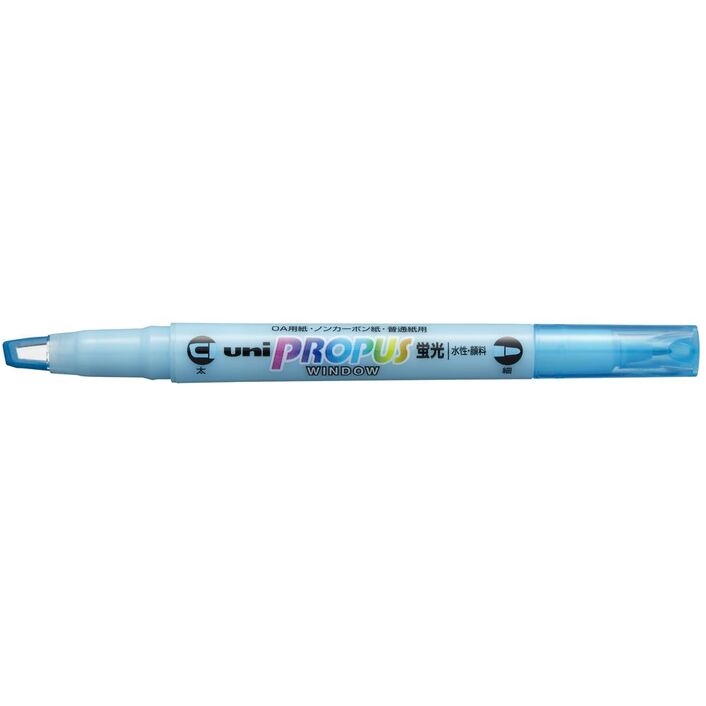 uni propus window double-sided highlighter 4.0mm/0.6mm