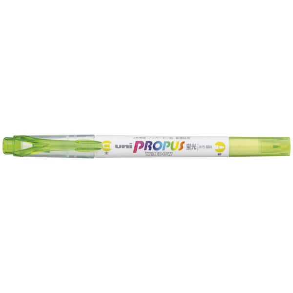 uni propus window double-sided highlighter 4.0mm/0.6mm