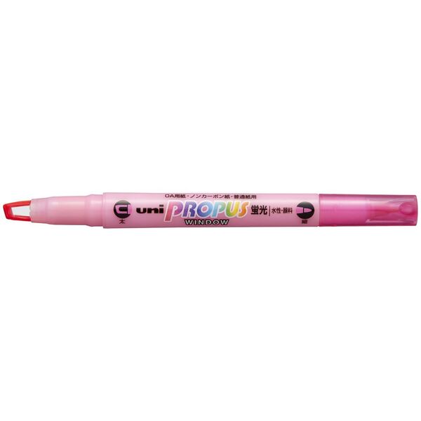 uni propus window double-sided highlighter 4.0mm/0.6mm