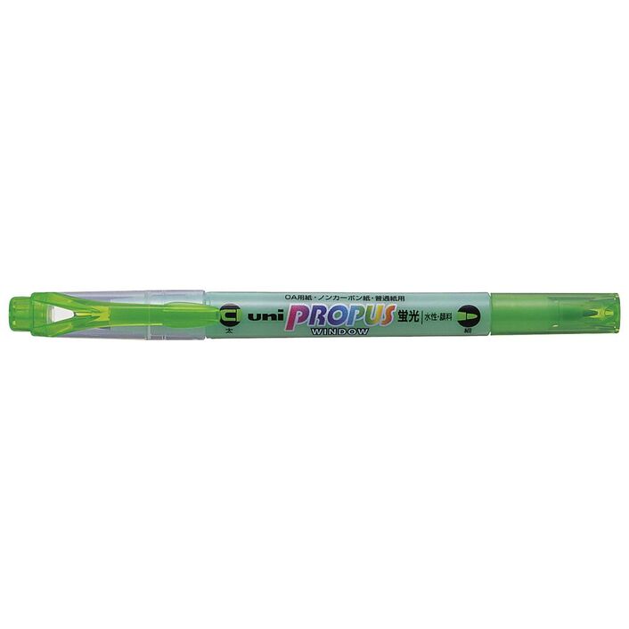 uni propus window double-sided highlighter 4.0mm/0.6mm