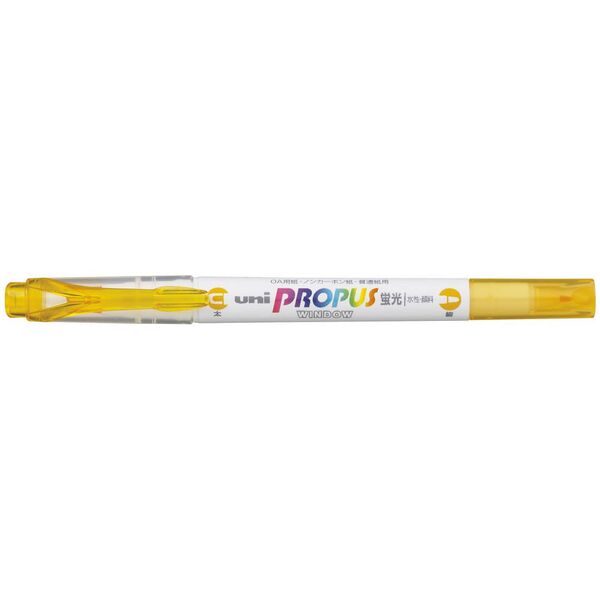 uni propus window double-sided highlighter 4.0mm/0.6mm