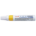 Uni Paint Marker 4.0-8.5mm Chisel Tip#Colour_YELLOW