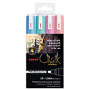 Uni Chalk Marker 1.8-2.5mm Bullet Tip Metallic