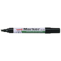 Uni Permanent Chisel Tip Marker 580#Colour_BLACK