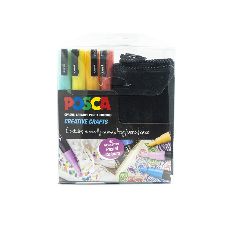 Uni Posca Marker Canvas Bag Activity Pack