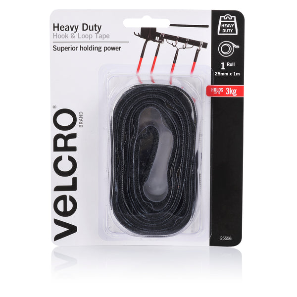 velcro® brand heavy duty hook & loop fasteners tape#dimensions_25MMX1M