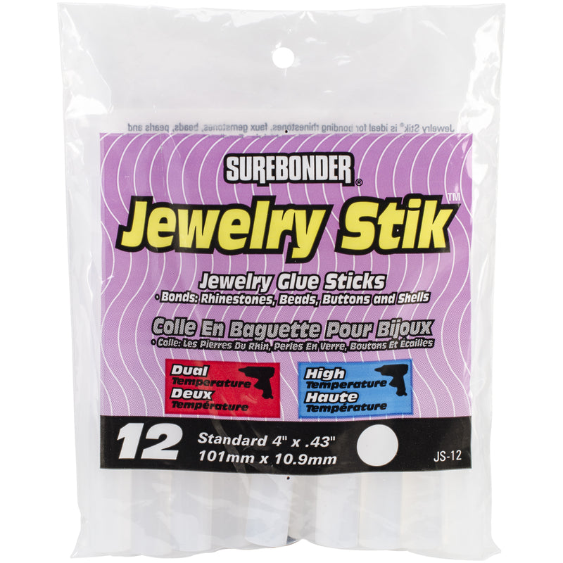 Surebonder Standard Jewellery Glue Stik 4" Pack Of 12