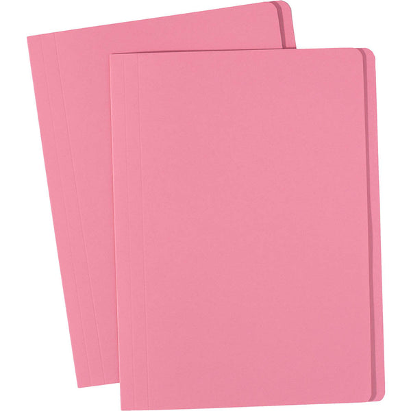 Avery File Folder Pink 200gsm Foolscap Box Of 100