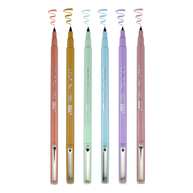 Marvy Le Pen Flex Pastel Set Of 6