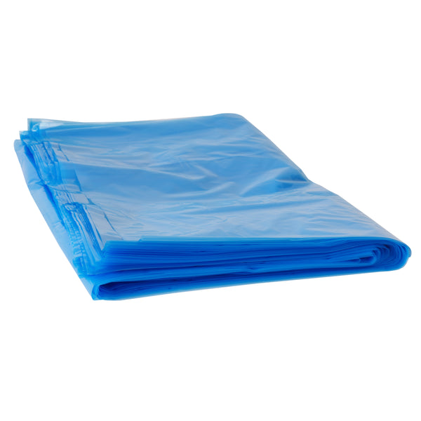 ideal shredder bag plastic blue - pack of 25