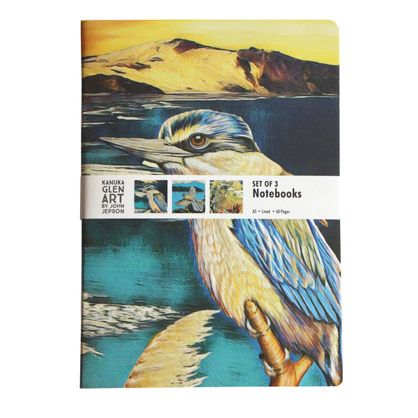 Kanuka Glen Art Notebook A5 Assorted - Pack Of 3