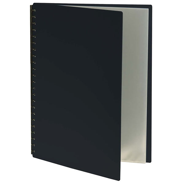 marbig® refillable display book a3 20 page black