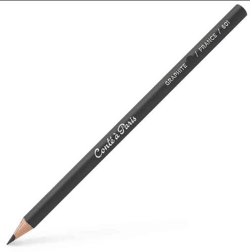 Conte Sketch Pencils Loose Pier Noir Pencil Round H - Pack Of 6