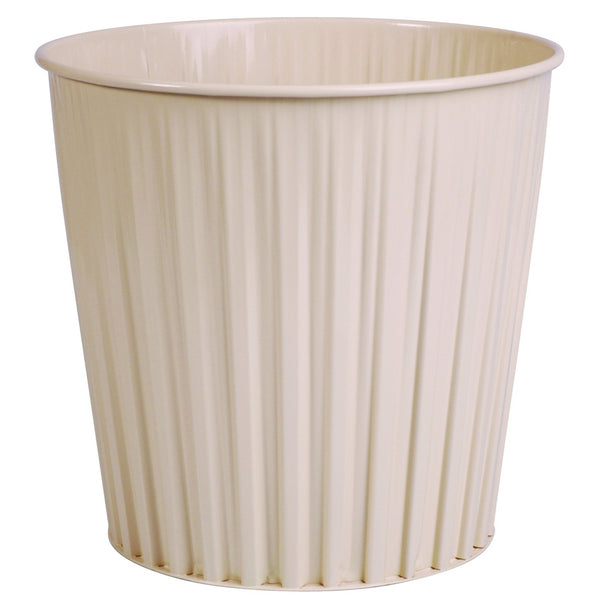 esselte elements bin 15 litre fluteline metal#colour_BEIGE