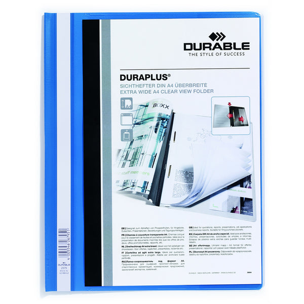 durable duraplus blue a4