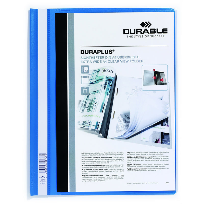 durable duraplus blue a4
