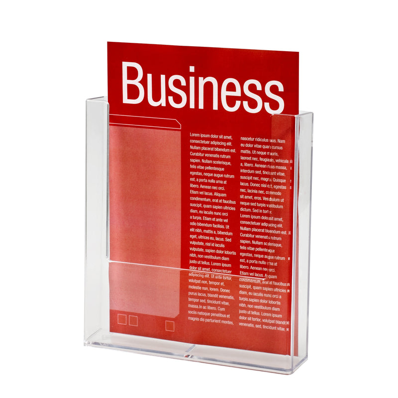 esselte brochure holder wall